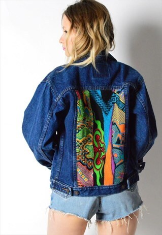 REWORKED KALEIDOO VINTAGE 90S DENIM JACKET X COOGI