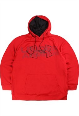 Vintage 90's Under Armour Hoodie Gym Nylon Pullover