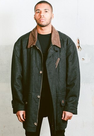 VINTAGE WOOL OUTERWEAR COAT
