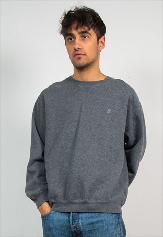 STARTER VINTAGE SWEATSHIRT DARK GREY