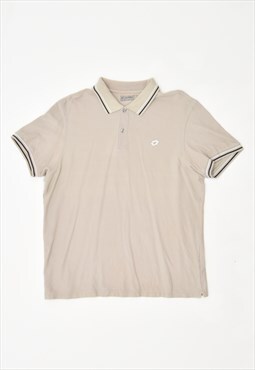Vintage 90's Lotto Polo Shirt Beige