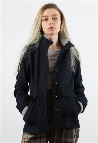 VINTAGE TOMMY HILFIGER NAVY JACKET
