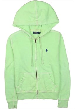 Polo Ralph Lauren 90's Drawstring Pockets Full Zip Up Hoodie