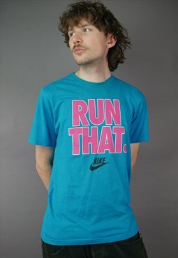 Vintage Nike Graphic T-Shirt in Blue