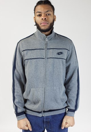VINTAGE 90S LOTTO ZIP-UP SWEATSHIRT