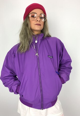 90S VINTAGE PATAGONIA FLEECE LINED BOMBER JACKET