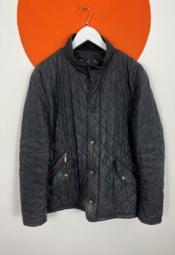 Barbour Quilted Jacket Black Large