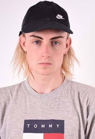 NIKE MENS VINTAGE CAP ONE SIZE BLACK 90S
