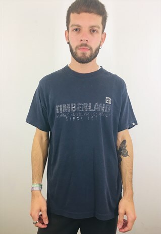 TIMBERLAND VINTAGE BLUE T-SHIRT