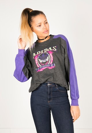 VINTAGE 90S ADIDAS SWEATSHIRT/ R0620