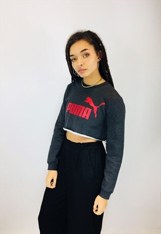 PUMA CROPPED SWEATSHIRT