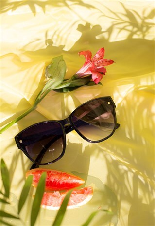 LARGE SQUARE DESIGNER STYLE SUNGLASSES