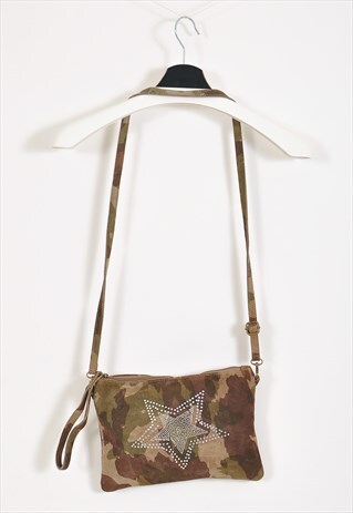 VINTAGE 90S SUEDE LEATHER SHOULDER BAG