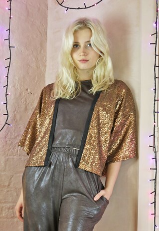 SEQUIN KIMONO
