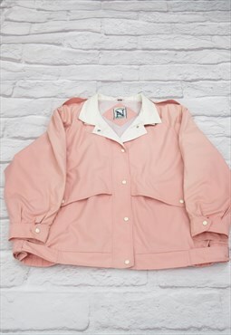 Back To School y2k Preppy Nuage Rainwear Jacket Collared 