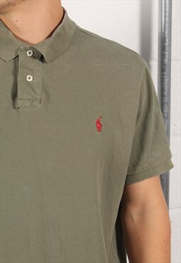 Vintage Polo Ralph Lauren Polo Shirt in Green XXL
