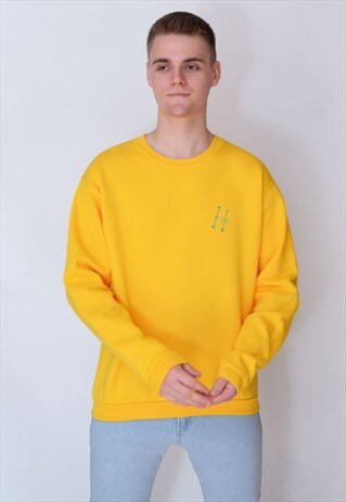 YELLOW ARROWS (BLUE) SWEATSHIRT