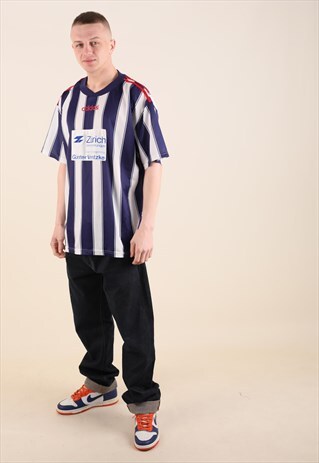 90s Adidas Football shirt Made in England 