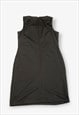 VINTAGE REITMANS SEQUIN DRESS BLACK MEDIUM BV18006