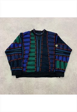 Vintage Knitted Jumper Men's XL