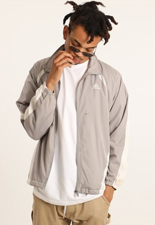 VINTAGE ADIDAS EMBROIDERED LIGHTWEIGHT FESTIVAL JACKET