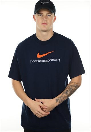 VINTAGE NIKE T SHIRT NAVY