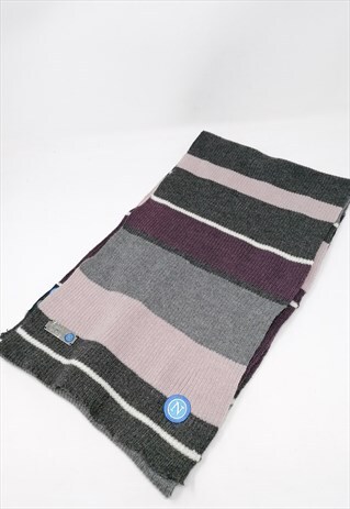 ENZO CASTELLANO MULTICOLORED STRIPED SCARF SSC NAPOLI