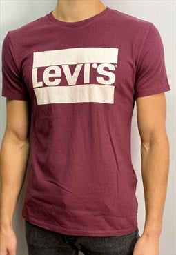 Vintage Levis T Shirt in purple (M)