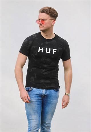 HUF USA Y2K BLOCK T SHIRT