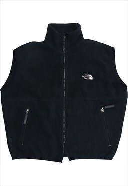 Vintage 90's The North Face Gilet Vest Fleece Zip Up