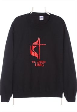 Vintage 90's Gildan Sweatshirt St James UMC Crewneck