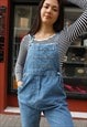MATERNITY LONG DUNGAREES IN BLUE