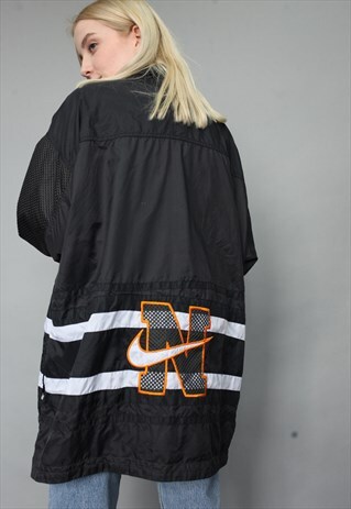 VINTAGE 90'S NIKE BLACK TRACKSUIT JACKET