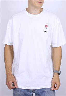 Vintage Nike Rose Logo Short Sleeve T-shirt Top