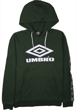 Vintage 90's Umbro Hoodie Pullover Spellout Heavyweight