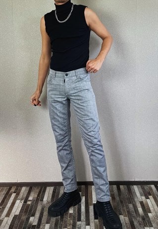 Vintage 90s Antony Morato Grey Trousers