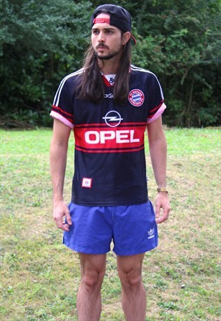 VINTAGE 90S ADIDAS BAYERN MUNICH SOCCER JERSEY - XS/SMALL