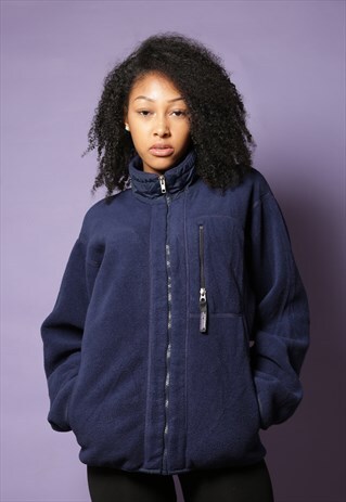 PATAGONIA NAVY FLEECE JACKET
