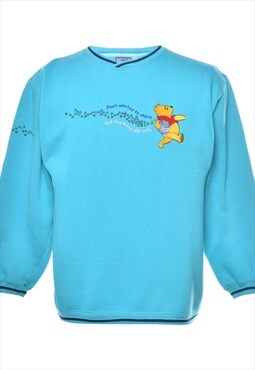 Vintage Winnie The Pooh Cartoon Sweatshirt - M