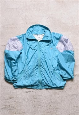 Vintage 80s/90s Etirel Blue Green Shell Jacket