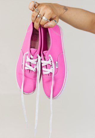 VINTAGE VANS PINK TRAINERS
