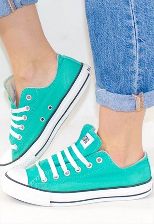 RETRO TURQUOISE CONVERSE UK 7