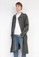 RETRO UK44 JACKET TRENCH COAT EU54 COTTON QUEEN MADE ENGLAND