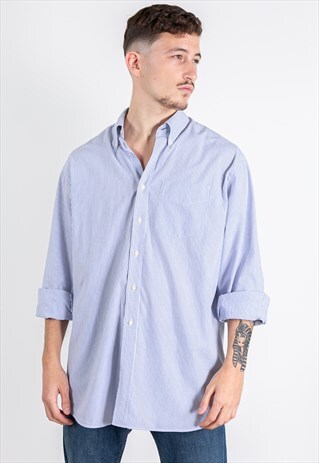 VINTAGE 80S TOMMY HILFIGER CLASSIC SHIRT / S9182