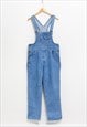 VINTAGE DENIM OVERALLS IN BLUE MATERINITY DUNGAREES JUMPSUIT