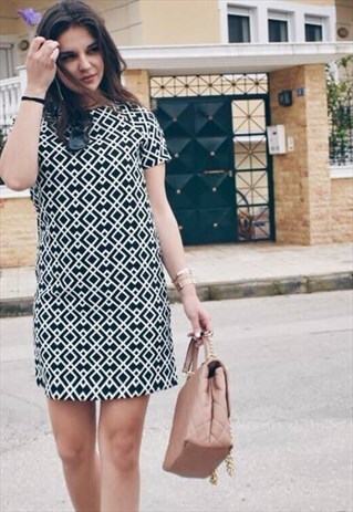 SHORTSLEEVE MINI DRESS