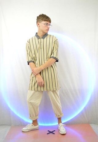 VINTAGE STRIPED POLO SHIRT