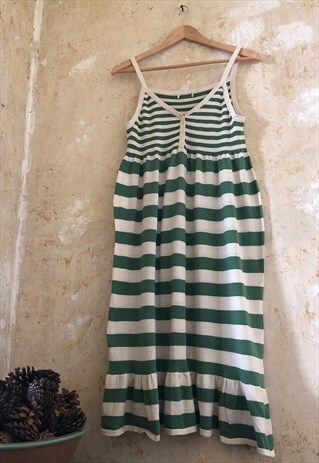 STRIPY KNITTED VINTAGE DRESS