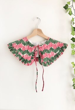 Oversized Detachable Collar- Tulip