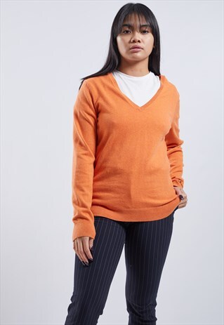 VINTAGE TOMMY HILFIGER V-NECK JUMPER